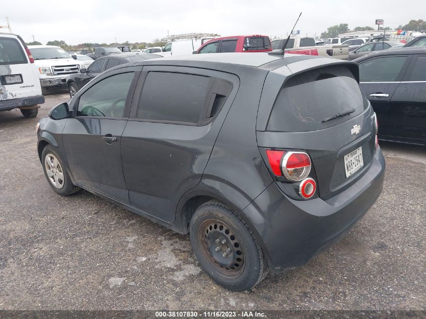 2014 CHEVROLET SONIC LS AUTO - 1G1JA6SH3E4199318
