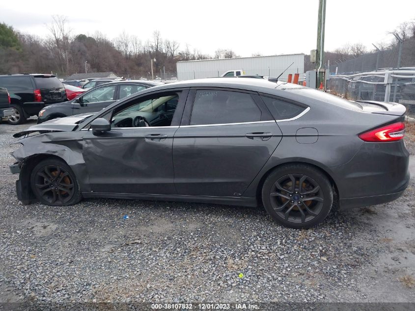 2018 FORD FUSION SE - 3FA6P0HD1JR216444