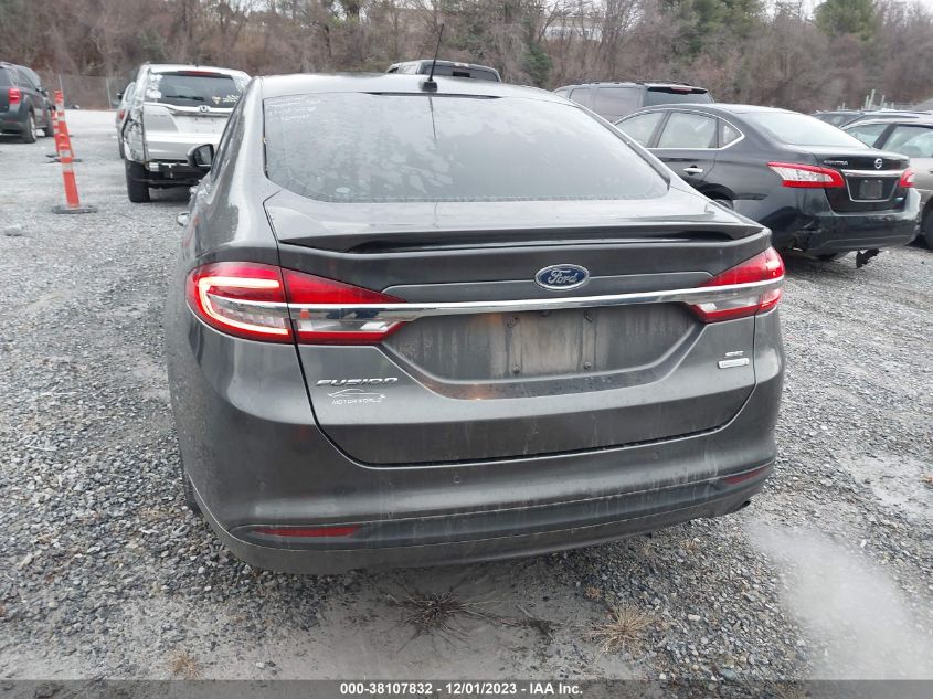 2018 FORD FUSION SE - 3FA6P0HD1JR216444