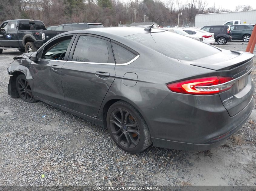 2018 FORD FUSION SE - 3FA6P0HD1JR216444