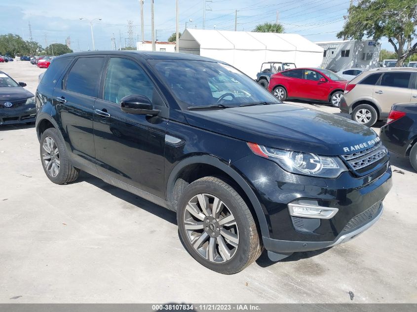 SALCT2BG1HH673525 LAND ROVER DISCOVERY SPORT HSE LUXURY 2017