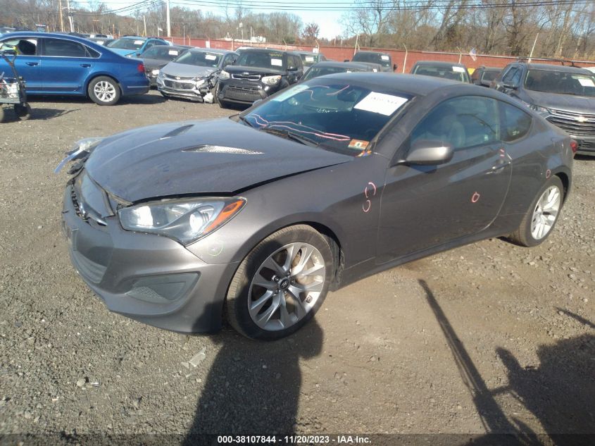 2013 HYUNDAI GENESIS 2.0T - KMHHT6KD4DU092396