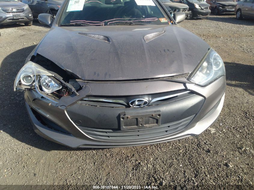 2013 HYUNDAI GENESIS 2.0T - KMHHT6KD4DU092396