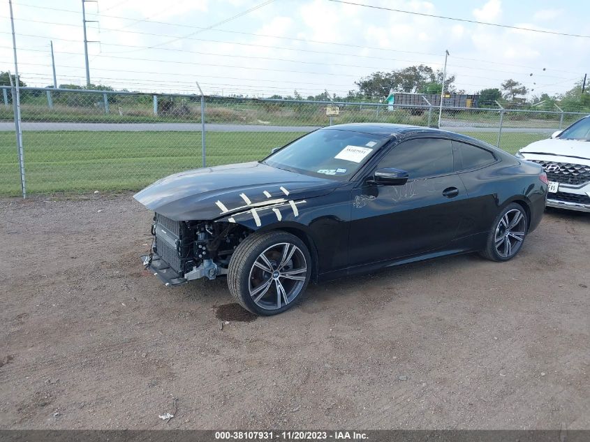 VIN: WBA53AP06NCL01206 2022 BMW 4 SERIES 430I