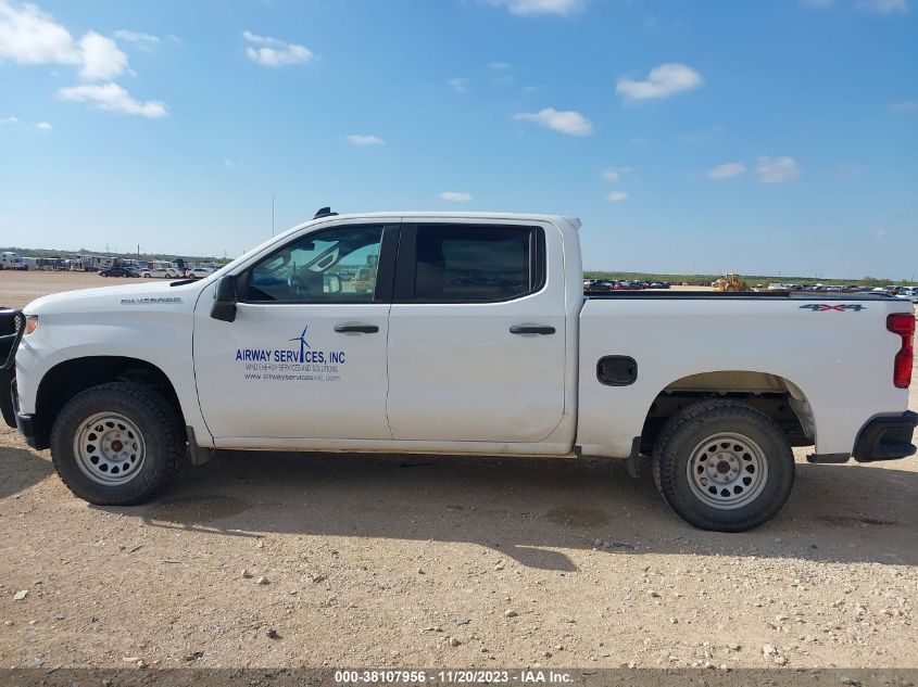 2019 CHEVROLET SILVERADO 1500 WORK TRUCK - 3GCUYAEF9KG116132