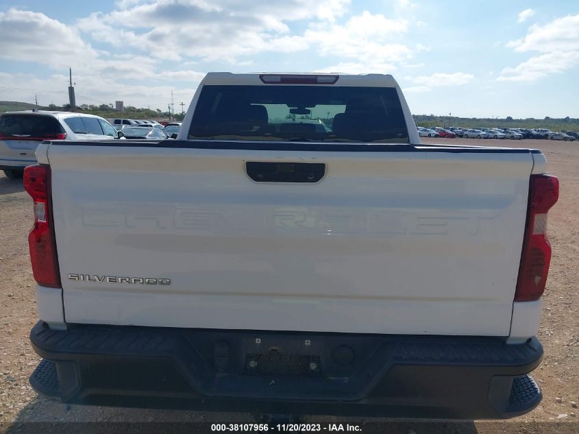 2019 CHEVROLET SILVERADO 1500 WORK TRUCK - 3GCUYAEF9KG116132