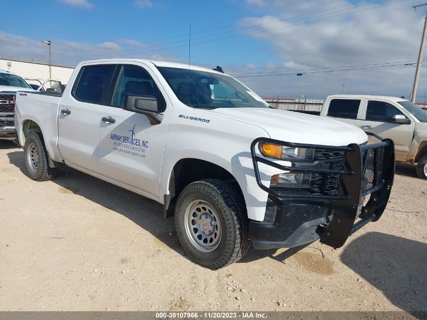 2019 CHEVROLET SILVERADO 1500 WORK TRUCK - 3GCUYAEF9KG116132