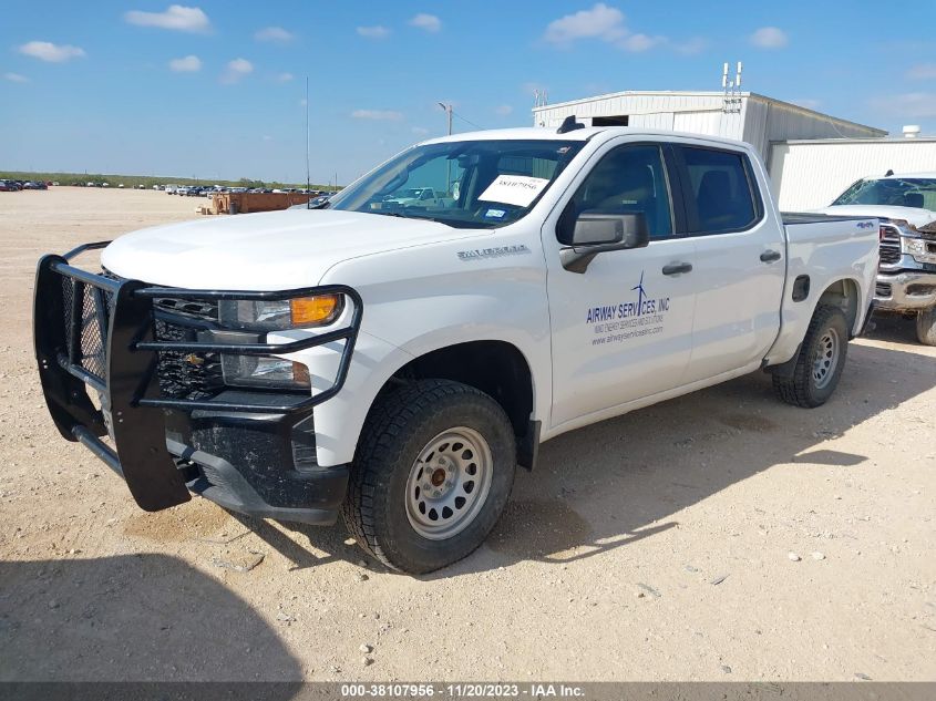 2019 CHEVROLET SILVERADO 1500 WORK TRUCK - 3GCUYAEF9KG116132