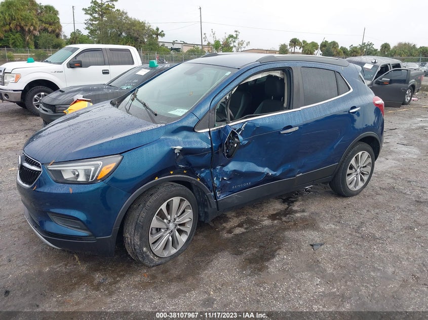 VIN KL4CJASB9KB822683 2019 BUICK ENCORE FWD PREFERRED