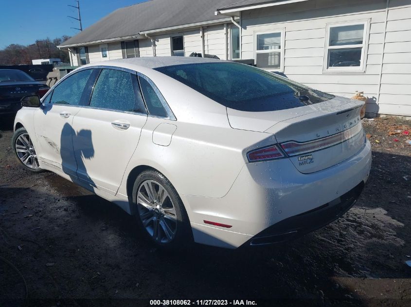 2015 LINCOLN MKZ HYBRID HYBRID - 3LN6L2LU2FR622079