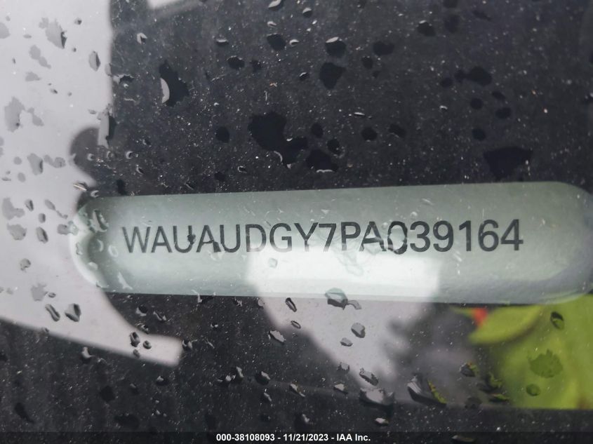 2023 AUDI A3 PREMIUM - WAUAUDGY7PA039164