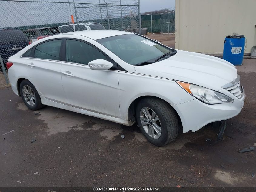 2014 HYUNDAI SONATA GLS - 5NPEB4AC6EH907362