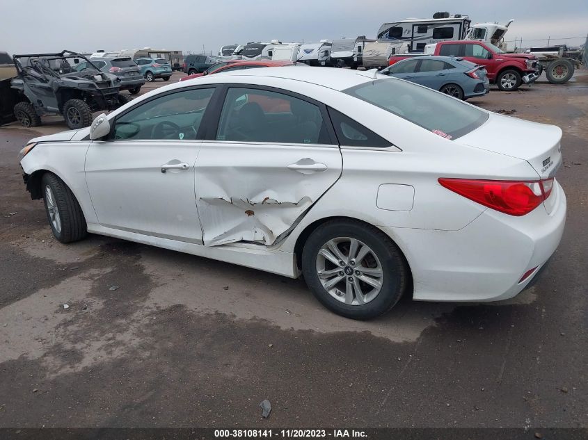 2014 HYUNDAI SONATA GLS - 5NPEB4AC6EH907362