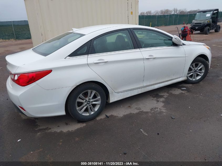 2014 HYUNDAI SONATA GLS - 5NPEB4AC6EH907362