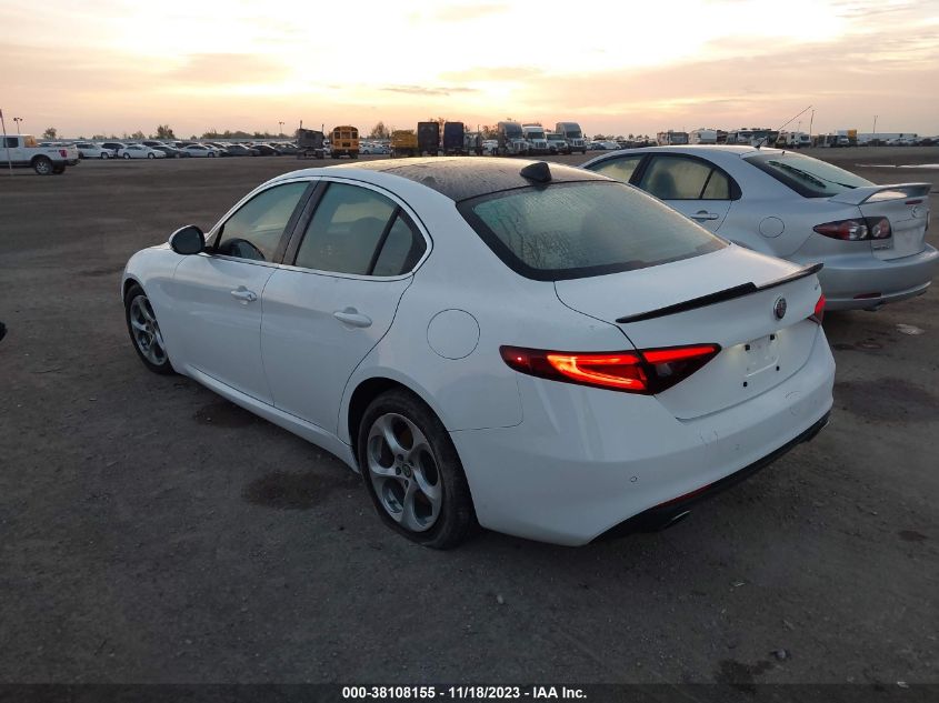 2019 ALFA ROMEO GIULIA - ZARFAMAN5K7621565
