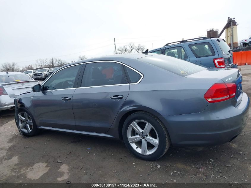 2014 VOLKSWAGEN PASSAT 1.8T WOLFSBURG EDITION - 1VWAT7A31EC036070