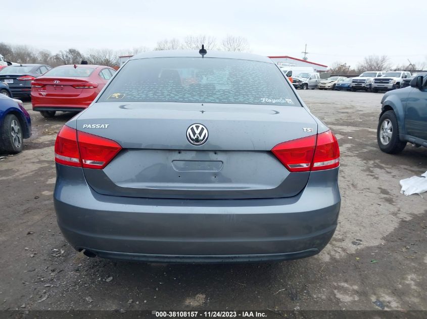 2014 VOLKSWAGEN PASSAT 1.8T WOLFSBURG EDITION - 1VWAT7A31EC036070