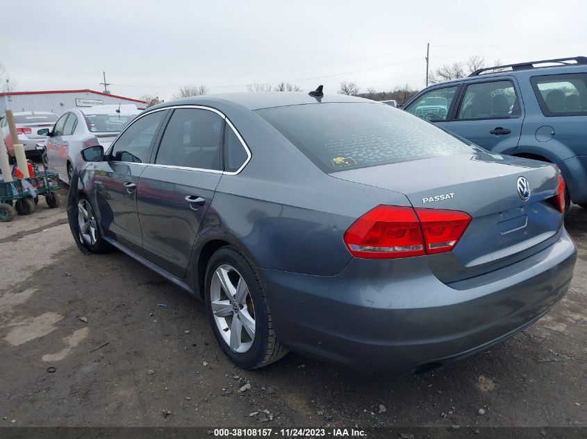 2014 VOLKSWAGEN PASSAT 1.8T WOLFSBURG EDITION - 1VWAT7A31EC036070