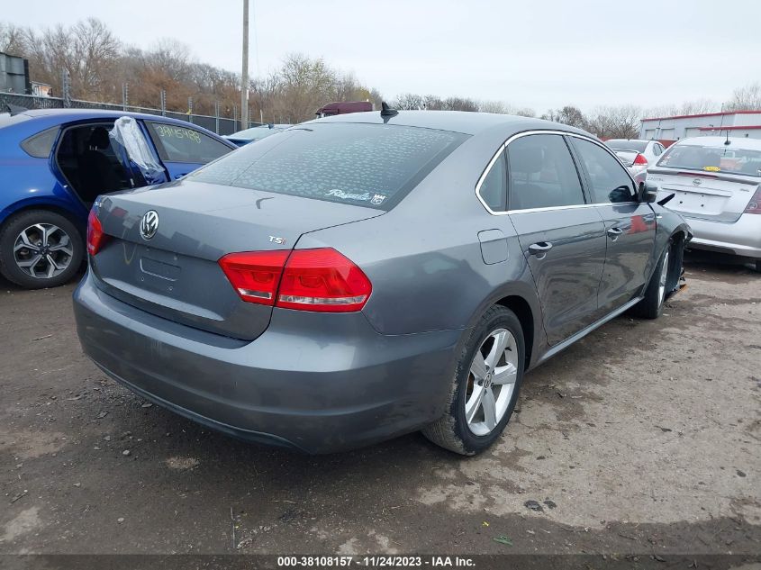 2014 VOLKSWAGEN PASSAT 1.8T WOLFSBURG EDITION - 1VWAT7A31EC036070
