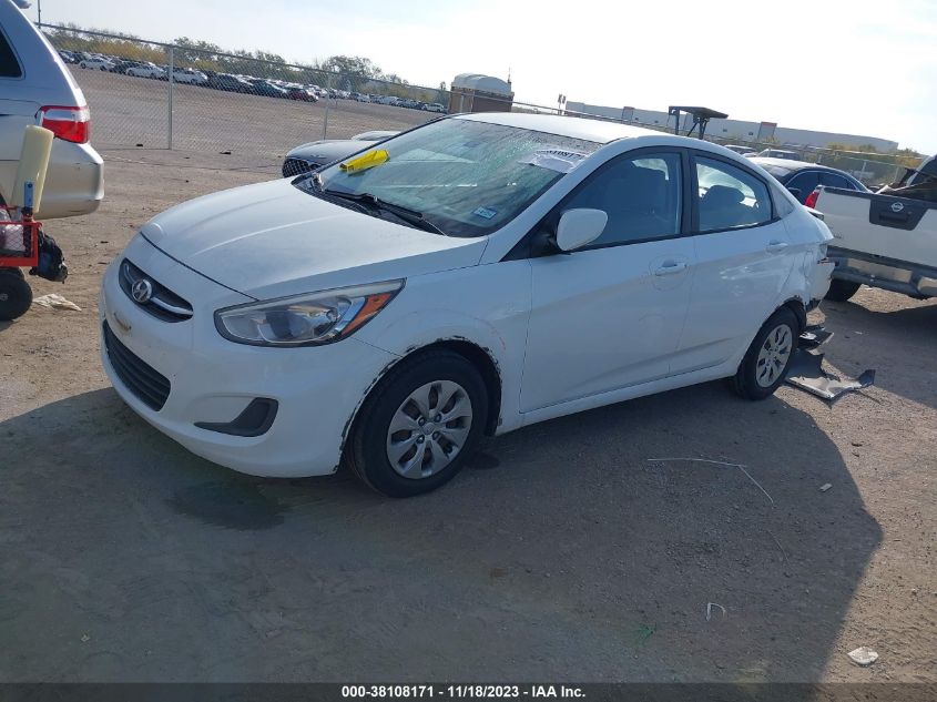 2016 HYUNDAI ACCENT SE - KMHCT4AE1GU956768