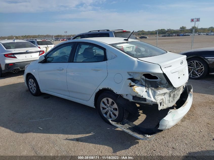2016 HYUNDAI ACCENT SE - KMHCT4AE1GU956768