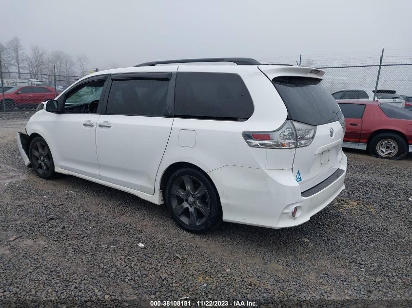 5TDXK3DC2FS603648 2015 TOYOTA SIENNA, photo no. 3