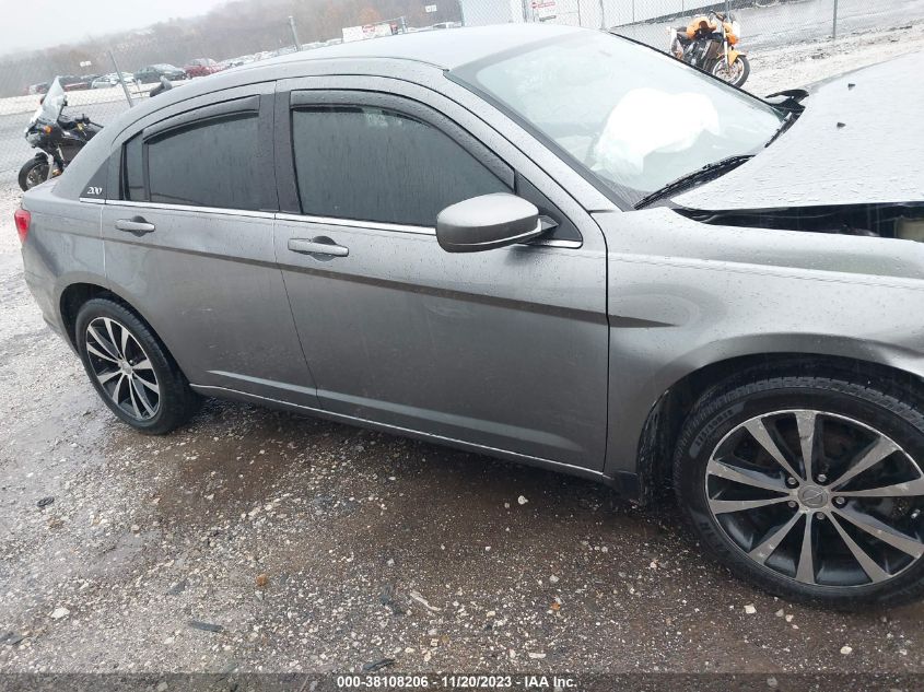 2013 CHRYSLER 200 TOURING - 1C3CCBBB9DN624424