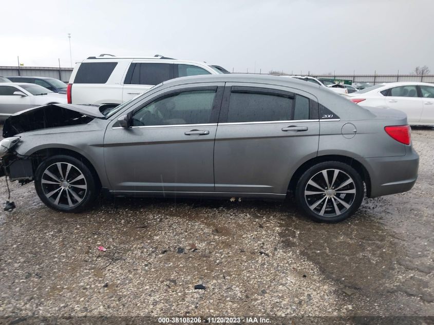 2013 CHRYSLER 200 TOURING - 1C3CCBBB9DN624424