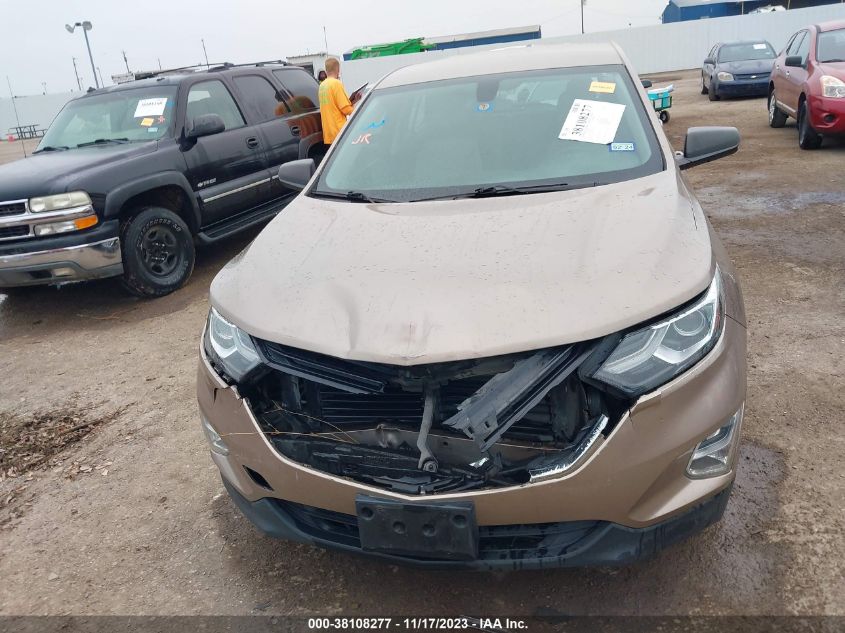 2018 CHEVROLET EQUINOX LS - 2GNAXHEV4J6230319