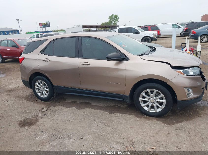 2018 CHEVROLET EQUINOX LS - 2GNAXHEV4J6230319