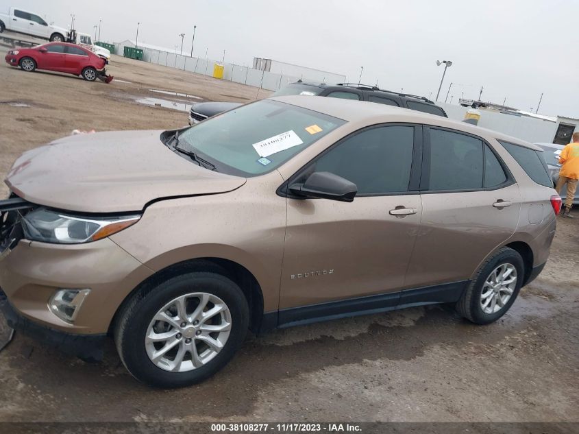 2018 CHEVROLET EQUINOX LS - 2GNAXHEV4J6230319