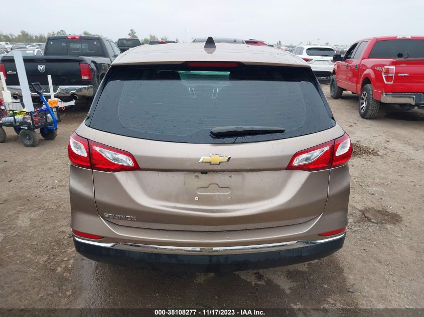 2018 CHEVROLET EQUINOX LS - 2GNAXHEV4J6230319