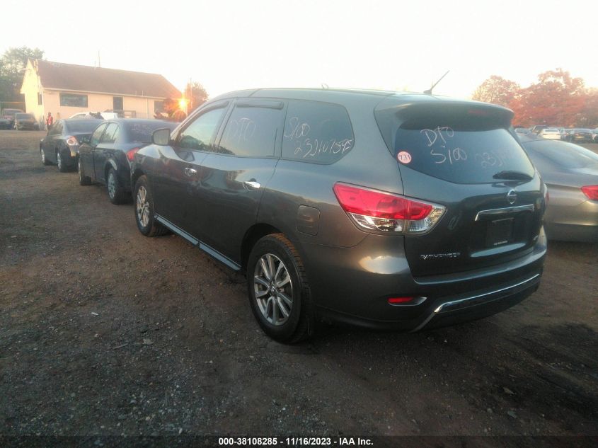 2015 NISSAN PATHFINDER S - 5N1AR2MM3FC603885