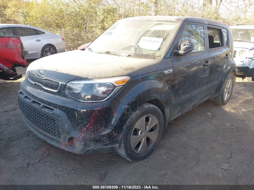 2015 KIA SOUL BASE - KNDJN2A20F7184258