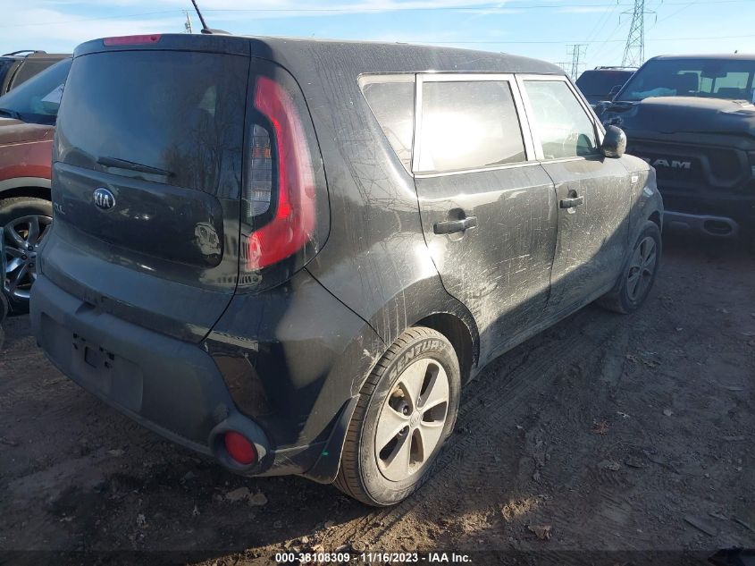 2015 KIA SOUL BASE - KNDJN2A20F7184258