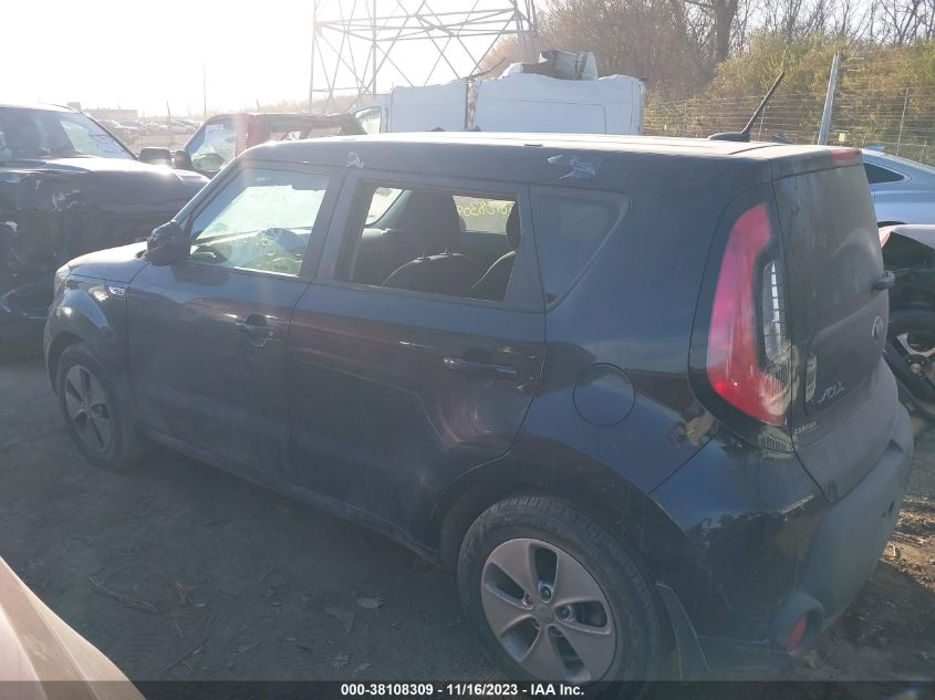 2015 KIA SOUL BASE - KNDJN2A20F7184258
