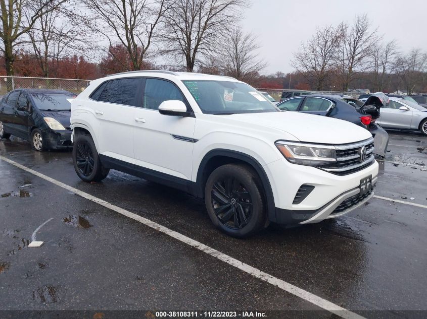2022 VOLKSWAGEN ATLAS CROSS SPORT 3.6L V6 SE W/TECHNOLOGY - 1V2HE2CA0NC226239
