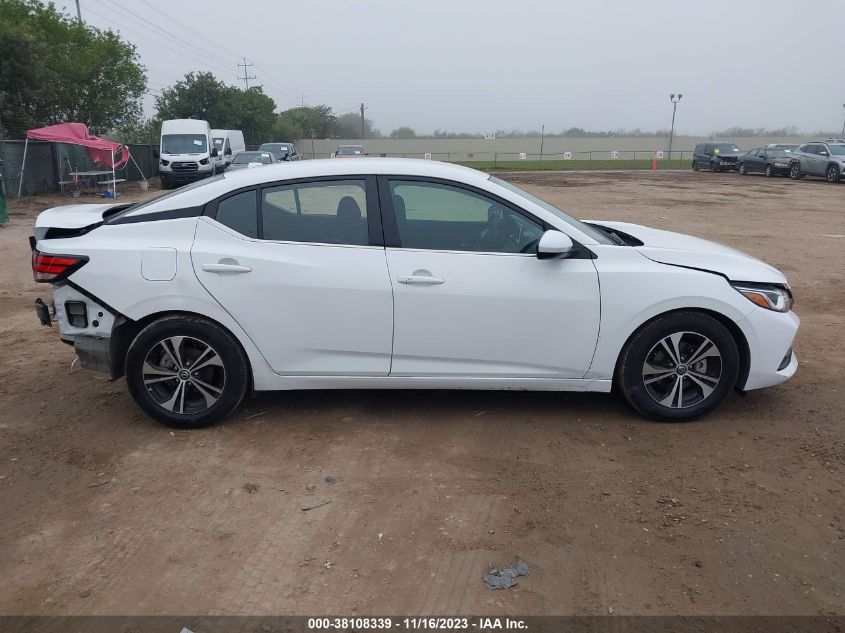 2022 NISSAN SENTRA SV XTRONIC CVT - 3N1AB8CVXNY263522