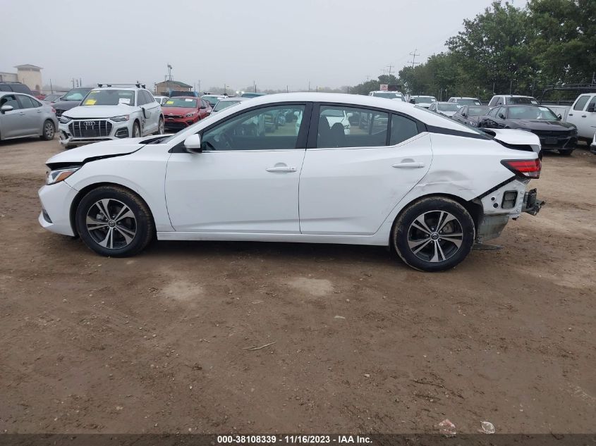 2022 NISSAN SENTRA SV XTRONIC CVT - 3N1AB8CVXNY263522