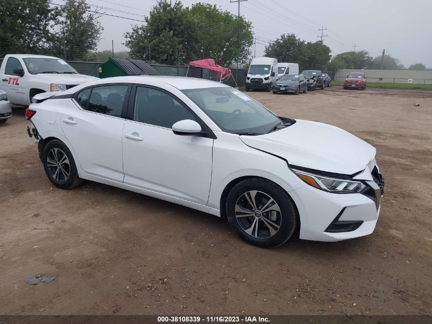 2022 NISSAN SENTRA SV XTRONIC CVT - 3N1AB8CVXNY263522