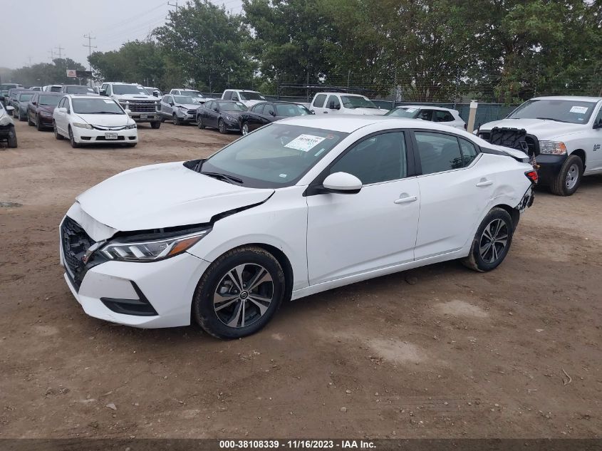 2022 NISSAN SENTRA SV XTRONIC CVT - 3N1AB8CVXNY263522