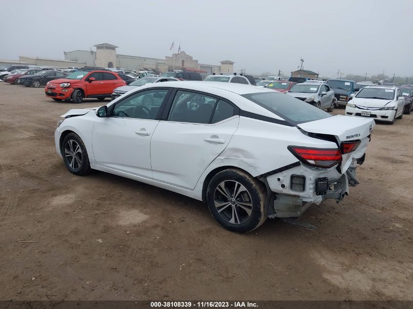 2022 NISSAN SENTRA SV XTRONIC CVT - 3N1AB8CVXNY263522