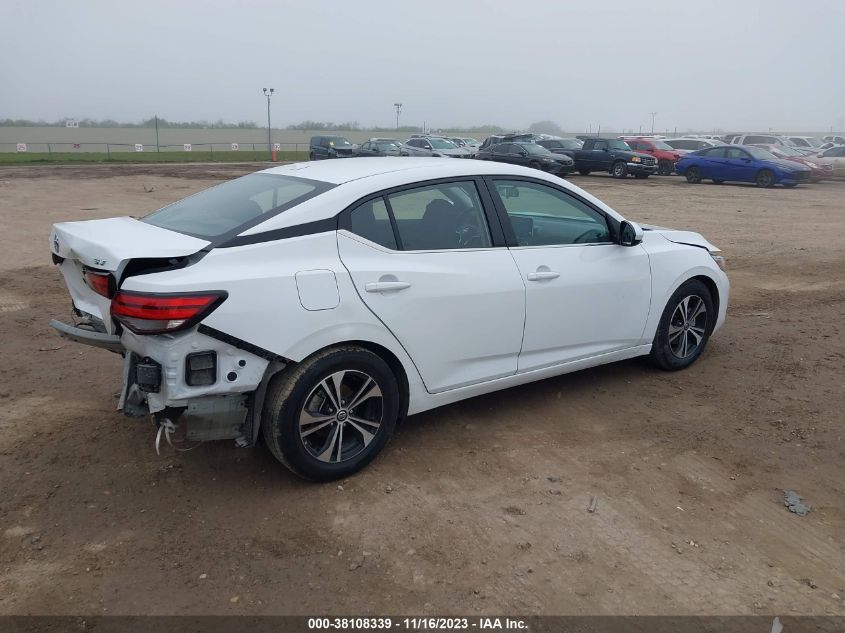 2022 NISSAN SENTRA SV XTRONIC CVT - 3N1AB8CVXNY263522