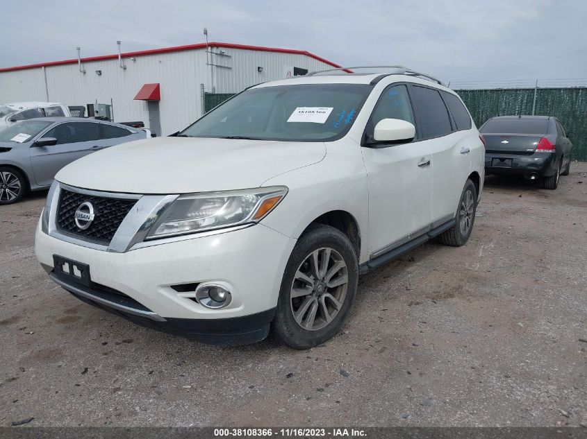 2013 NISSAN PATHFINDER SL - 5N1AR2MN5DC619740