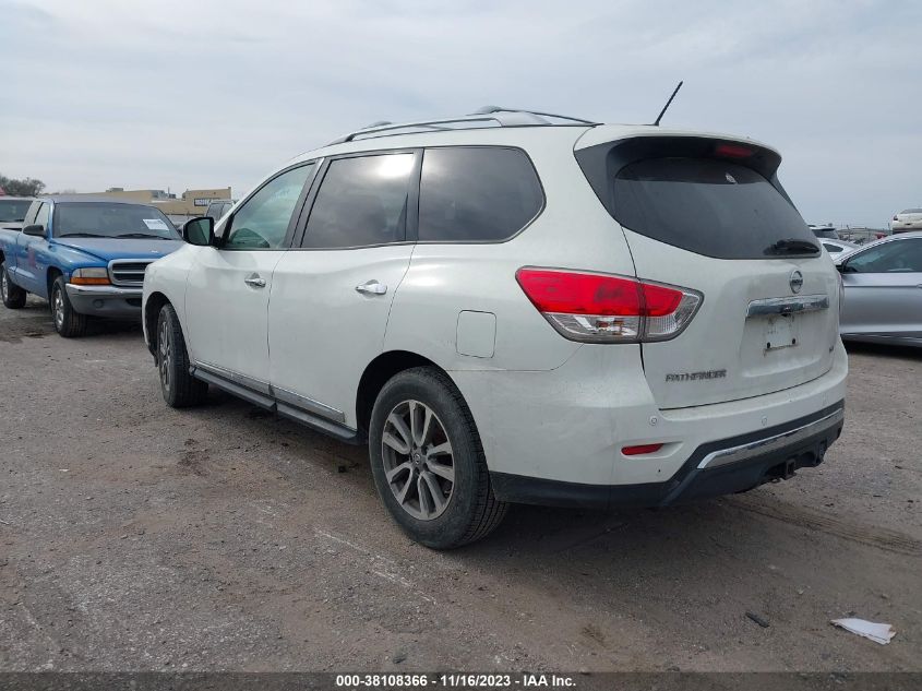2013 NISSAN PATHFINDER SL - 5N1AR2MN5DC619740