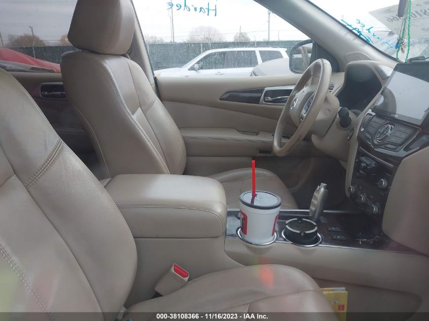 2013 NISSAN PATHFINDER SL - 5N1AR2MN5DC619740