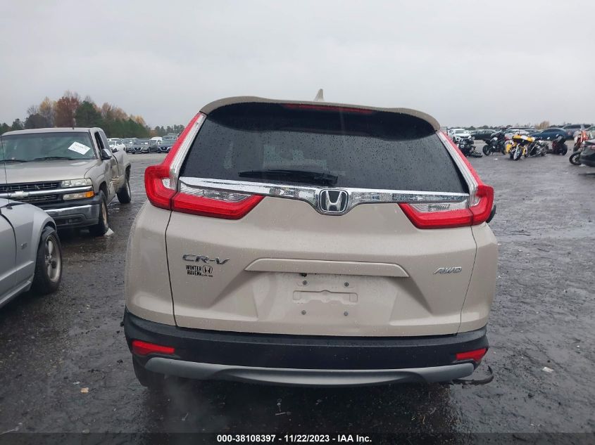 2017 HONDA CR-V EX-L/EX-L NAVI - 5J6RW2H83HL061228