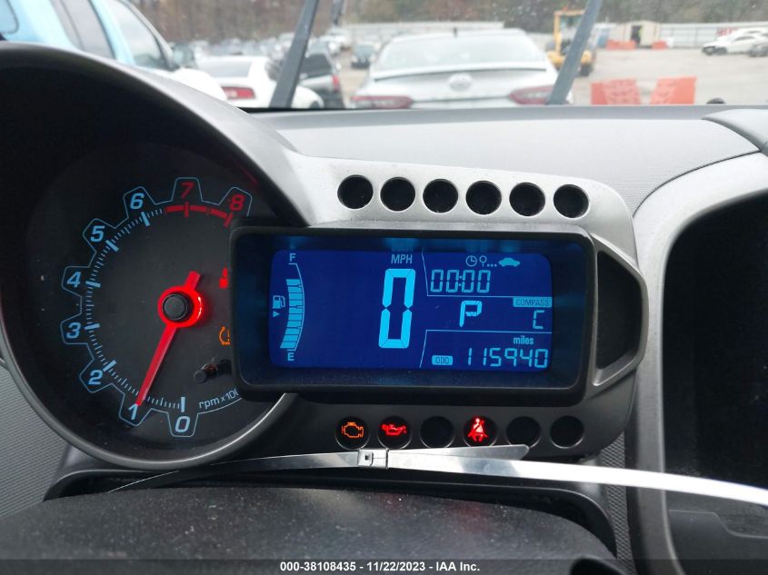 2013 CHEVROLET SONIC LT AUTO - 1G1JC6SH9D4233478