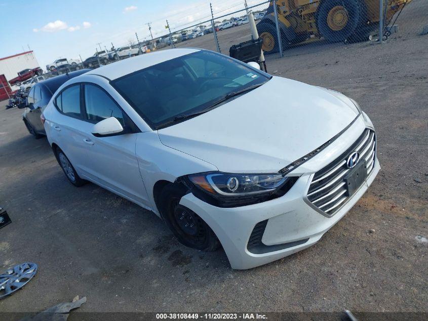 2018 HYUNDAI ELANTRA SE - 5NPD74LF3JH377463