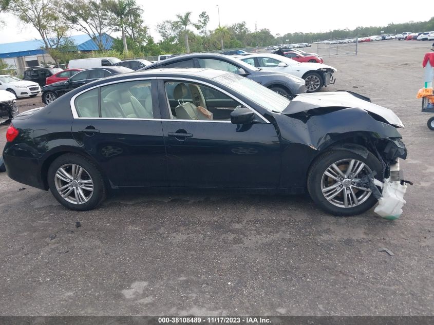 2013 INFINITI G37 JOURNEY/SPORT - JN1CV6AP7DM711404
